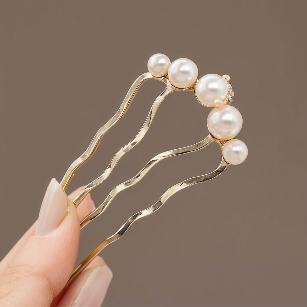 Colette Grace Pin – Pearl-Crowned U Pin – Colette studio