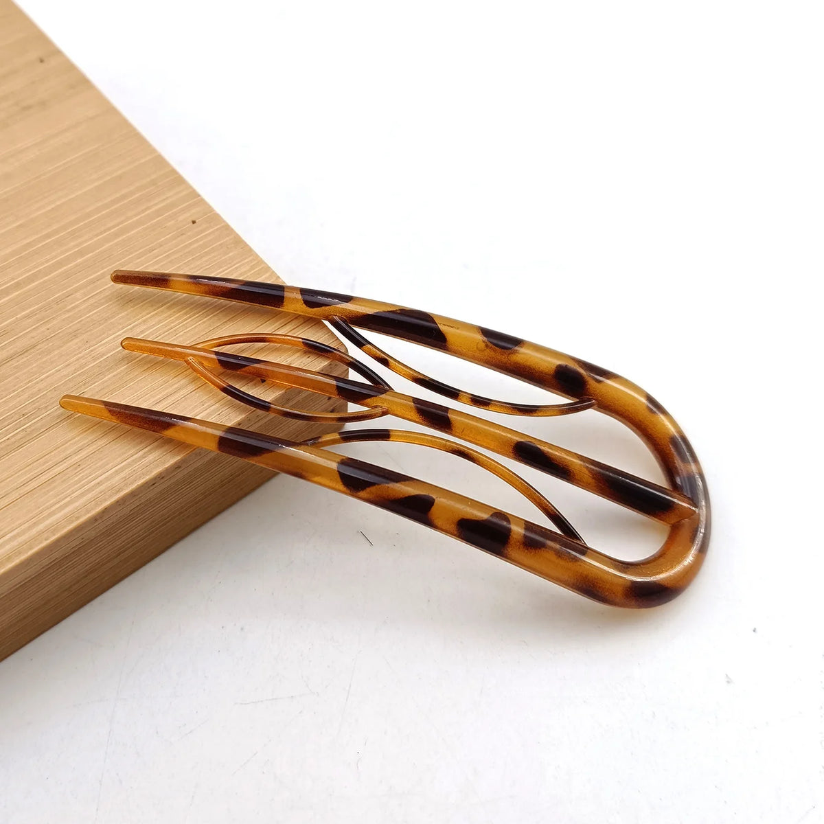 Colette acetate French hair fork, view 6